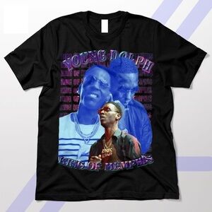 Memphis Legend Young Dolph Graphic T-Shirt
